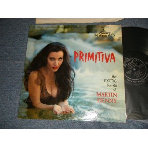 画像: MARTIN DENNY - PRIMITIVA ; The Exotic Sounds Of Martin Denny (Ex+++/Ex++ Looks:Ex+++) / 1958 US AMERICA ORIGINAL 1st Press Label "BLACK with SILVER PRINT" STEREO Used LP