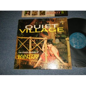 画像: MARTIN DENNY - QUIET VILLAGE (Ex++/Ex++ EDSP)  / 1959 US AMERICA ORIGINAL 1st Press "TURQUOISE Label" MONO Used LP