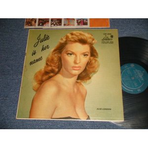 画像: JULIE LONDON - JULIE IS HER NAME (DEBUT ALBUM) (Matrix #A)LRP-3006-B-D9 B)LRP-3006-A-D7) (Ex++, Ex/Ex++ A-1:VG++) /1956 US AMERICA ORIGINAL MONO "1st Press LIBERTY Credit Front Cover" "1st Press Glossy Jcket " "2nd Press BACK Cover" "1st PRESS Turquoise Color LABEL" Used LP  