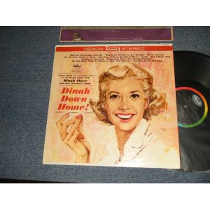 画像: DINAH SHORE - DINAH, DOWN HOME (Ex++/Ex+++ STOBC) / 1962 US AMERICA ORIGINAL "BLACK With RAINBOW CAPITOL Logo on TOP Label" STEREO Used LP 