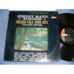 画像: JOHNNY MANN SINGERS - GOLDEN FOLK SONG HITS VOL.3 ( Ex++/Ex+++ ) / 1964 US AMERICA ORIGINAL STEREO Used LP