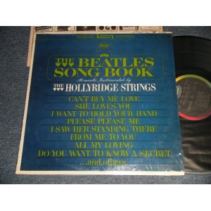 画像: The HOLLYRIDGE STRINGS - THE BEATLES SONG BOOK (MINT-/MINT-) / 1964 US AMERICA ORIGINAL 'BLACK with RAINBOW Band CAPITOL Logo on TOP Label' STEREO  Used LP  