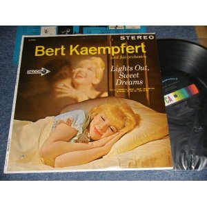 画像: ost BERT KAEMPFERT - LIGHTS OUT, SWEET DREAMS (Ex++/Ex++) / 1961  US AMERICA  ORIGINAL STEREO Used LP  