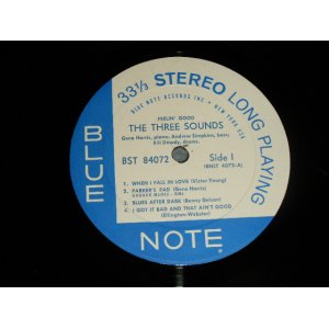 画像: THE THREE 3 SOUNDS - FEELIN' GOOD (no jacket/Ex Looks:Ex+) / 1961 US AMERICA  ORIGINAL 1st Press Label STEREO Used LP