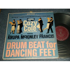 画像: COZY COLE - DRUM BEAT FOR DANCING FEET ( Ex/Ex++ EDSP) / 1963 US AMERICA ORIGINAL STEREO Used LP