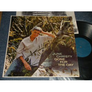 画像: JUNE CHRISTY - GONE FOR THE DAY (Ex++/Ex+++ TAPE SEAM) / 1957 US AMERICA ORIGINAL 1st Press "TURQUOISE Label" MONO Used LP