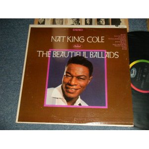 画像: NAT KING COLE - BEAUTIFUL BALLSDS (Ex+/Ex+++ Looks:MINT-) / 1967 US AMERICA ORIGINAL 1st Press "BLACK with RAINBOW Band 'CAPITOL' Logo on TOP  Label"  STEREO Used LP