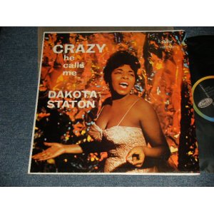 画像: DAKOTA STATON - CRAZY HE CALL ME(Ex++/Ex++ A-1,B-A:VG)  / 1959 US AMERICA  ORIGINAL 1st Press "BLACK with RAINBOW CAPITOL Logo On Left Label"  STEREO Used  LP