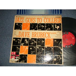 画像: THE DAVE BRUBECK QUARTET - JAZZ GOES TO COLLEGE (Ex/MINT- TAPE, WOBC, EDSP) / 1955 US AMERICA ORIGINAL "PROMO / NOT FOR SALE Printed Label" 1st Press "6 EYES With GURANTEED HIGH FIDELITY Label" MONO Used LP 