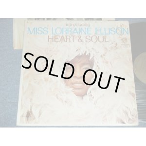 画像: MISS LORRAINE ELLISON - HEART & SOUL / 1967  US ORIGINAL MONO LP