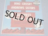 画像: BING CROSBY and THE ANDREWS SISTERS - GO WEST YOUNG MAN / 1951 US ORIGINAL MONO  10"LP 