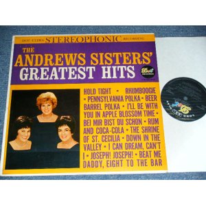 画像:  THE ANDREWS SISTERS - THE ANDREWS SISTERS' GREATEST HITS / 1962  US ORIGINAL STEREO  LP