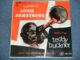 画像: TEDDY BUCKNER - A SALUTE TO LOUIS ARMSTRONG  / 1959 US ORIGINAL MONO  LP  