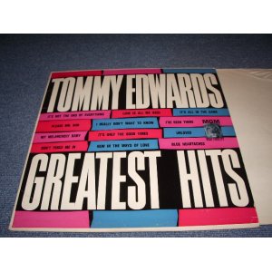 画像: TOMMY EDWARDS - GREATEST HITS / 1961 US ORIGINAL MONO LP  