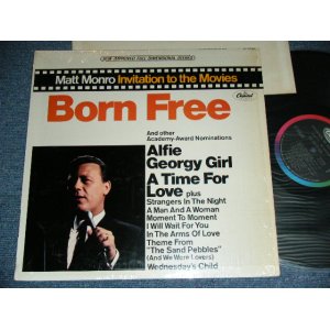 画像: MATT MONRO - BORN FREE /  1967 US ORIGINAL STEREO  Used LP