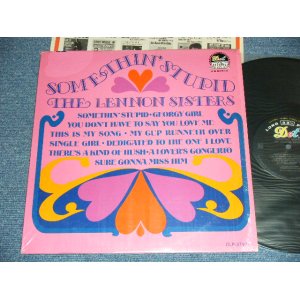 画像:  THE LENNON SISTERS - SOMETHIN' STUPID ( MINT-/ Ex+++ Looks: MINT- ) / 1967  US ORIGINAL MONO Used   LP