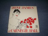 画像: JONI JAMES - AT CARNEGIE HALL / 1959 US ORIGINAL Black Label  MONO LP