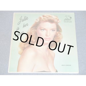 画像: JULIE LONDON - JULIE IS HER NAME ( DEBUT ALBUM : Ex++,Ex-/Ex++ ) / 1956 MONO 1st PRESS Turquoise Color LABEL LP Glossy Jcaket 