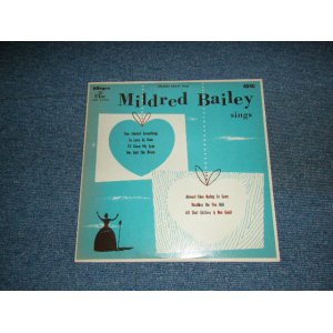 画像: MILDRED BAILEY - SINGS / 1954 US ORIGINALMONO 10" LP