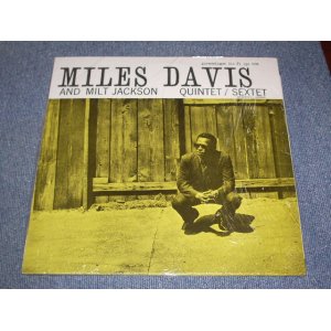 画像: MILES DAVIS & MILT JACKSON  - QUINTET/SEXTET  /  GERMANY  Reissue Brand New Sealed LP