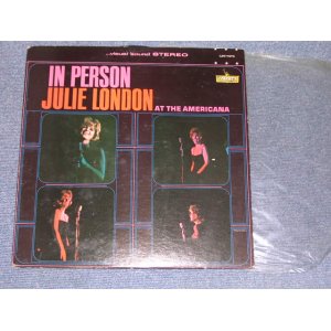 画像: JULIE LONDON - IN PERSON AT THE AMERICANA ( Ex+,Ex/Ex+ ) / 1964 US ORIGINAL STEREO LP