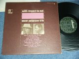 画像: OSCAR PERERSON - WITH RESPECT TO NAT ( NAT KING TRIBUTE ALBUM ) / 1966 US ORIGINAL STEREO Used LP