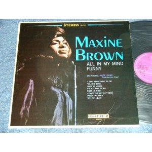 画像: MAXINE BROWN - ALL IN MY MIND FUNNY / 1964  US ORIGINAL STEREO  LP