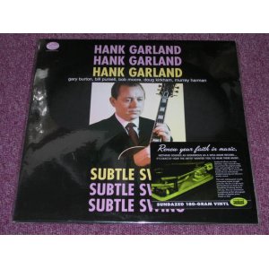 画像: HANK GARLAND - SUBTLE SWING / US REISSUE  180 gram Heavy Weight vinyl Brand New Sealed LP 