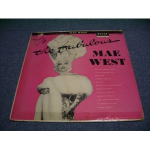 画像: MAE WEST - THE FABULOUS / 1950s US ORIGINAL LP With POSTER 