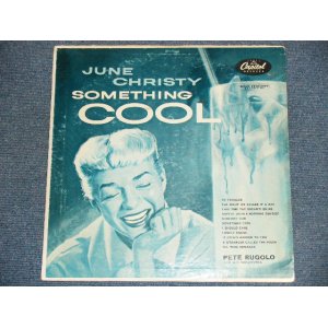 画像: JUNE CHRISTY - SOMETHING COOL ( TURQUOICE Label :  Ex++/Ex++)/ 1955 US AMERICA ORIGINAL "1st Press 'CLOSED EYES' Cvr" MONO Used LP 