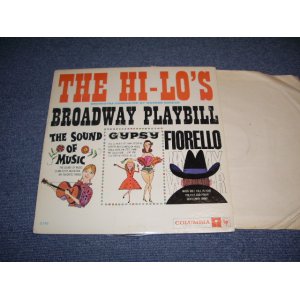 画像: HI-LO'S - BROADWAY PLAYBILL / 1959 US ORIGINAL MONO LP 