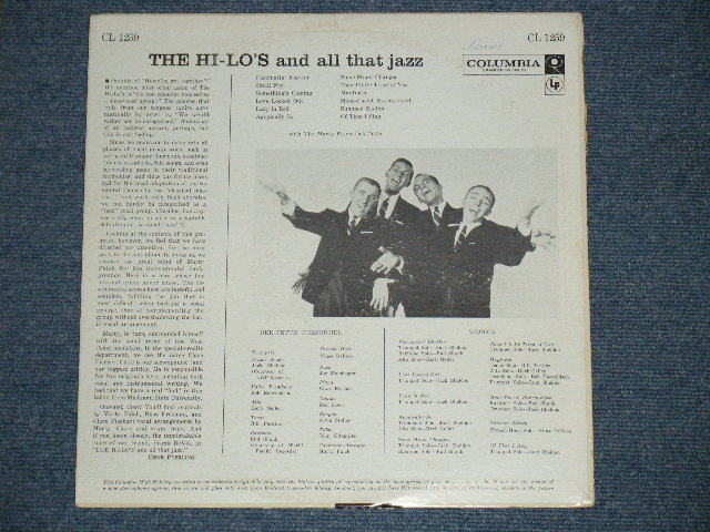 画像: THE HI-LO'S -  AND ALL THAT JAZZ / 1958 US ORIGINAL MONO LP 