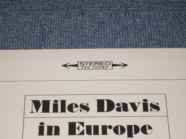 画像: MILES DAVIS - IN EUROPE /  US Reissue 180 glam Heavy Weight  Sealed LP  Out-Of-Print 