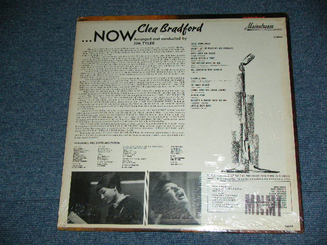 画像: CLEA BRADFORD - ... NOW  / 1965 US ORIGINAL Brand new SEALED LP LP