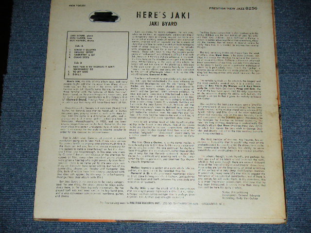 JAKI BYARD - HERE's JAKI / 1961 US ORIGINAL MONO Used LP 