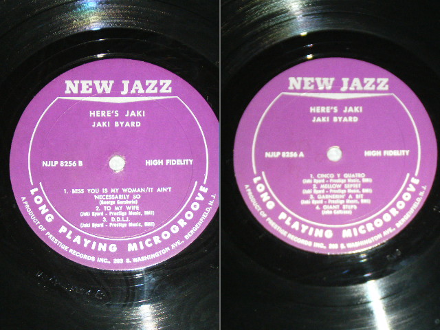 画像: JAKI BYARD - HERE's JAKI  / 1961 US ORIGINAL MONO Used LP 