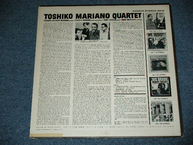 画像: TOSHIKO MARIANO QUARTET ( 秋吉敏子 ) - TOSHIKO MARIANO QUARTET  / 1960 US ORIGINAL RARE!!!!  STEREO Used LP  