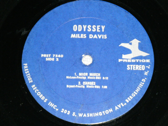 画像: MILES DAVIS - ODYSSEY! / 1968 US AMERICA "Reissue of 7034" Used LP 