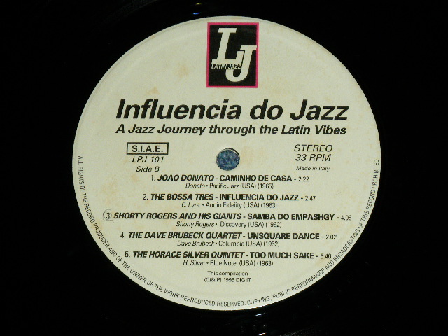 画像: V.A. OMNIBUS - INFLUENCE DO JAZZ : A JAZZ JOURNEY THROUGH THE LATIN VIBES  /  1995 ITALY  Used LP 