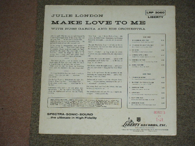 画像: JULIE LONDON - MAKE LOVE TO ME ( Ex++/Ex++) / 1957 US ORIGINAL MONO 1st PRESS Turquoise Color LABEL LP 