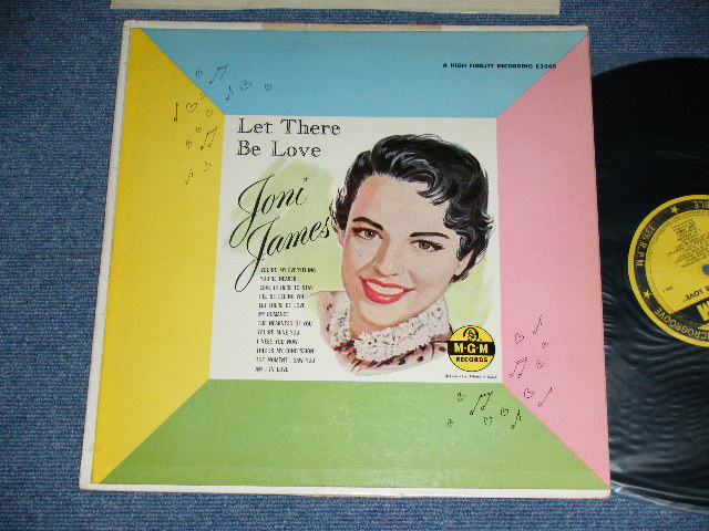 画像1: JONI JAMES - LET THERE BE LOVE ( Ex/VG++ )  / 1956 US ORIGINALYELLOW LABEL MONO Used LP