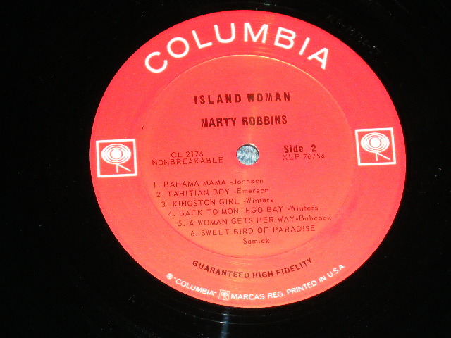 画像: MARTY ROBBINS - ISLAND WOMAN ( Ex++/MINT-) / 1964 US AMERICA ORIGINAL  2 Eyes MONO Used LP 