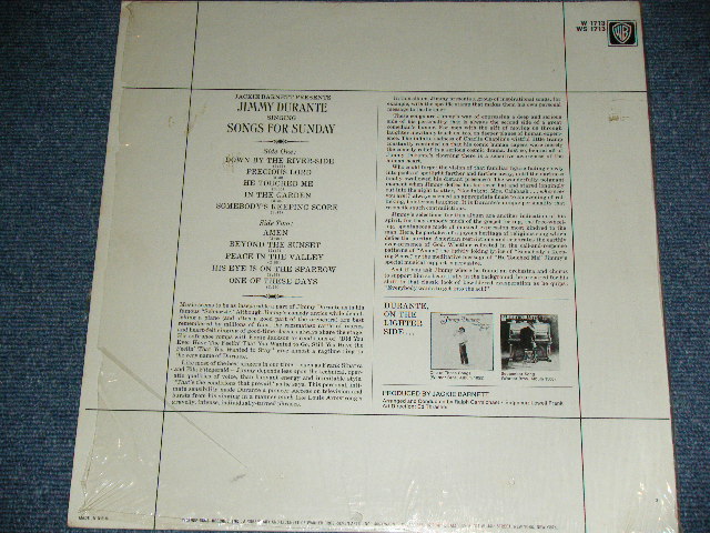 画像: JIMMY DURANTE - SINGING SONGS FOR SUNDAY   / 1967 US AMERICA ORIGINAL Stereo Used LP  