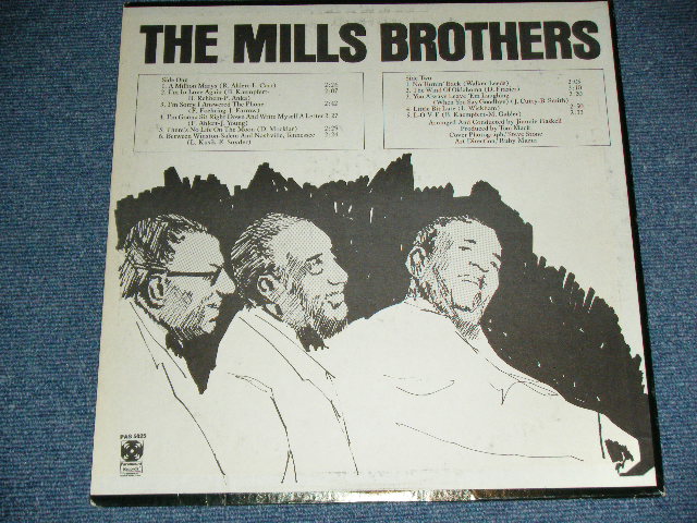 画像: The MILLS BROTHERS - NO TURNIN' BACK  ( Ex++/Ex++ ) /  1971 US AMERICA ORIGINAL Used LP 