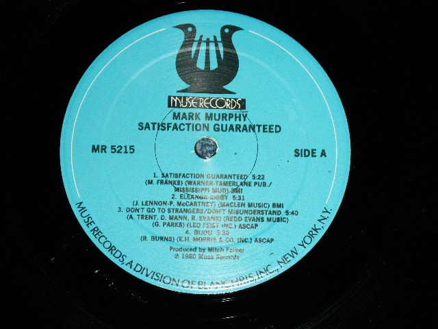 画像: MARK MURPHY  with RICHIE COLE & Others   - SATISFACTION GUARANTEED   / 1980 US AMERICA ORIGINAL Used  LP  