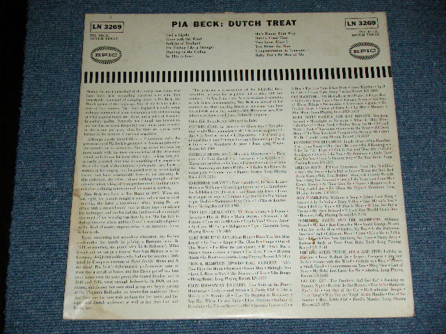 画像: PIA BECK - DUTCH TREAT (Ex-/Ex ) /1956 US AMERICA ORIGINAL MONO Used LP