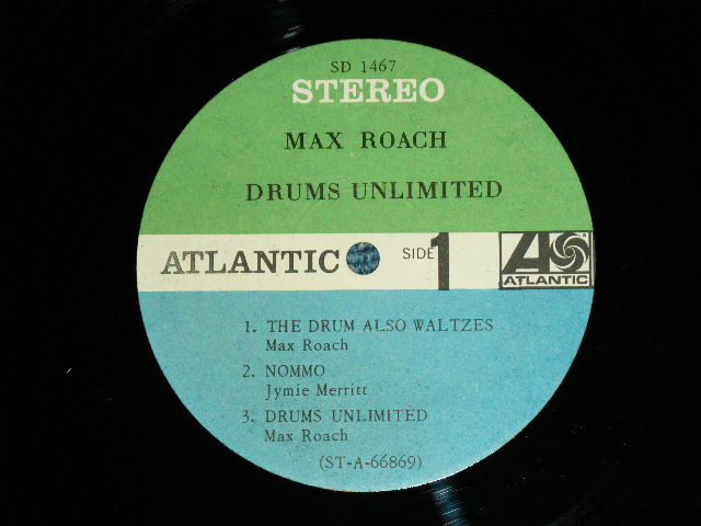 MAX ROACH - DRUMS UNLIMITED ( MINT-/MINT- ) / 1966 US AMERICA