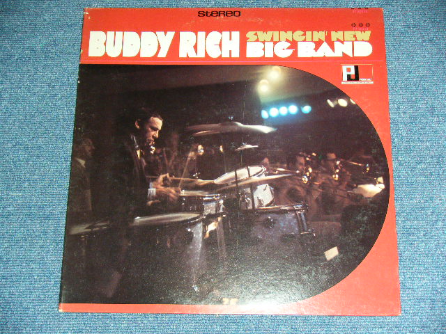 画像: BUDDY RICH BIG BAND  - SWINGIN' NEW ( Ex+/Ex++  Looks: Ex  )  ) /  1966 US AMERICA ORIGINAL  STEREO  Used LP 