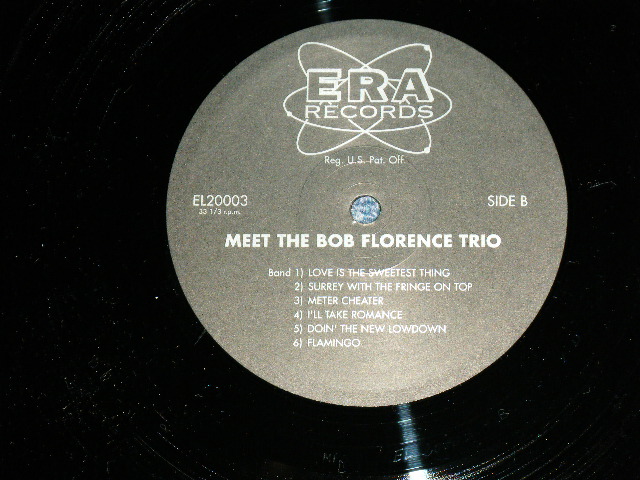 画像: BOB FLORENCE  -  MEET THE BOB FLORENCE TRIO   / 1970's US REISSUE Used  LP 