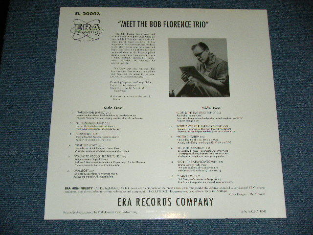 画像: BOB FLORENCE  -  MEET THE BOB FLORENCE TRIO   / 1970's US REISSUE Used  LP 